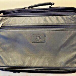 CASE-TEK Leather Laptop Briefcase Padded Large  17"x12"x6" 9900467 Travel Bag